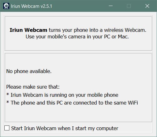 Webcam iriun Iriun 4K